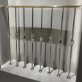 Design aluminum magnesium alloy crystal stair handrail